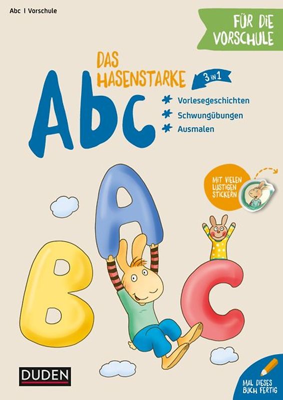 Das hasenstarke Abc für die Vorschule