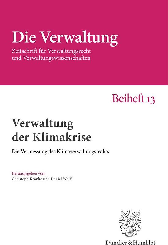 Verwaltung der Klimakrise
