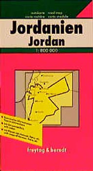 Jordanien. 1:800000