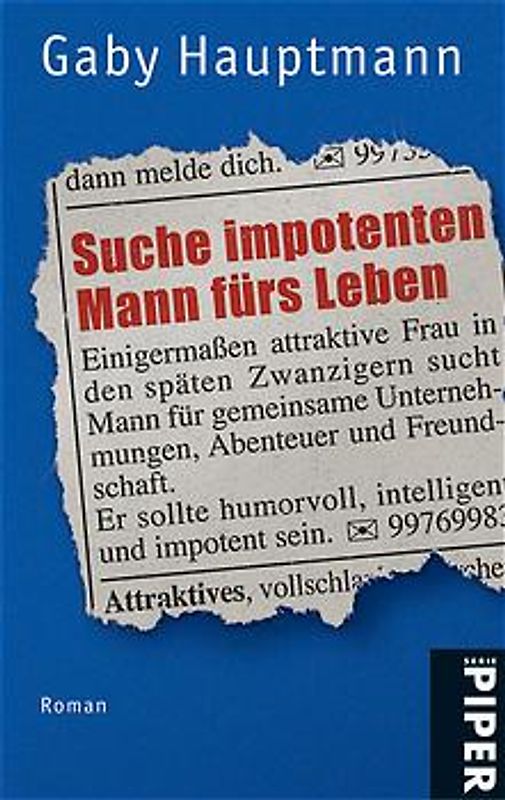 Suche impotenten Mann fürs Leben