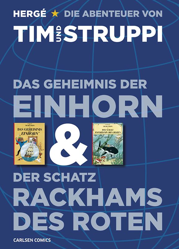 Tim & Struppi: Doppelband: Das Geheimnis der Einhorn und Der Schatz Rackhams des Roten