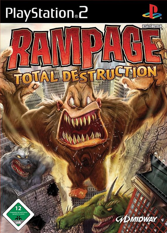 Rampage: Total Destruction PlayStation 2