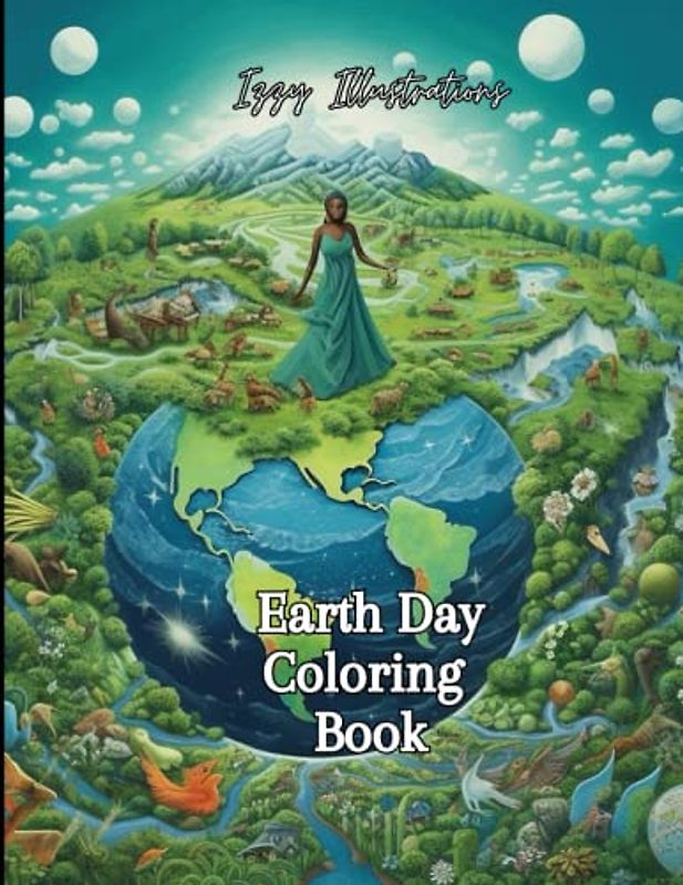 Earth Day Explorations: A Coloring Adventure for Nature's Champions