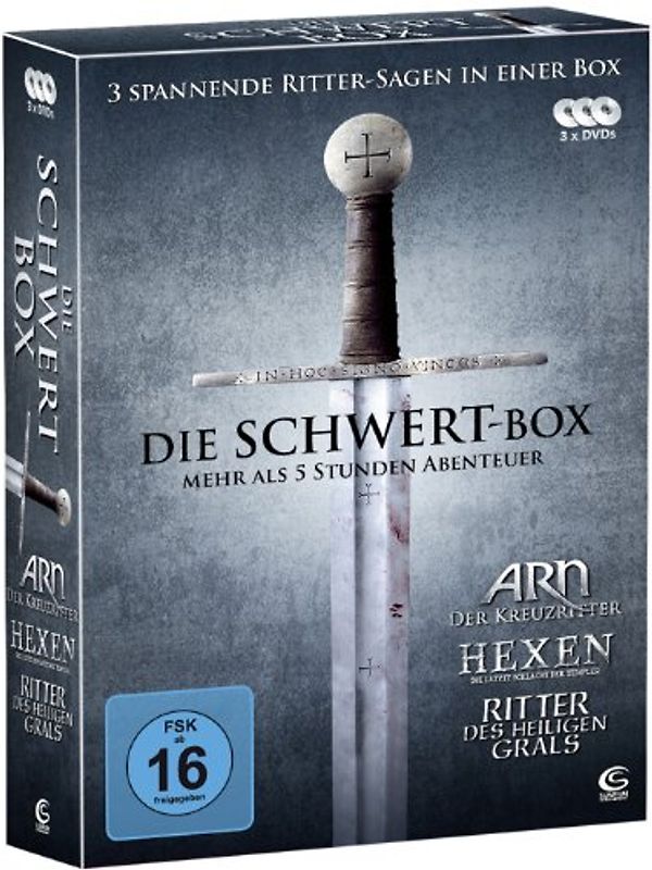 Die Schwert-Box - 3 spannende Ritter-Sagen in einer Box [3 DVDs] DVD