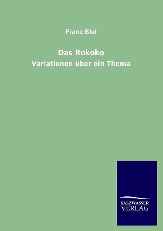 Das Rokoko