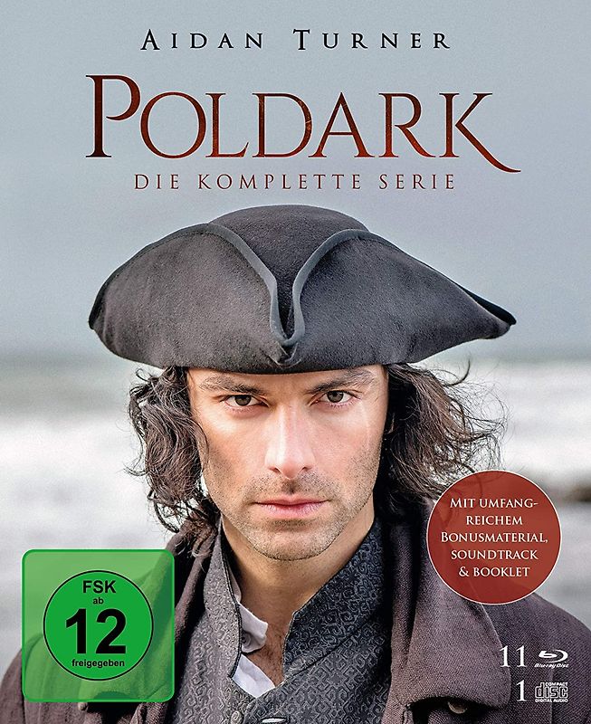Poldark - Die komplette Serie [11 Discs, inkl. CD] Blu-ray Disc