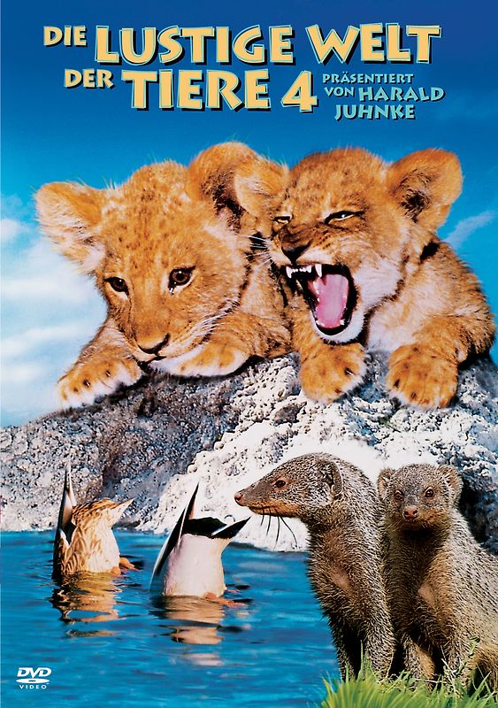 Die lustige Welt der Tiere 4 DVD