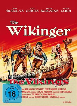 Die Wikinger [Limited Collector's Edition Mediabook, + DVD] Blu-ray Disc