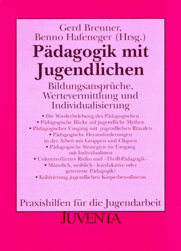 Pädagogik mit Jugendlichen