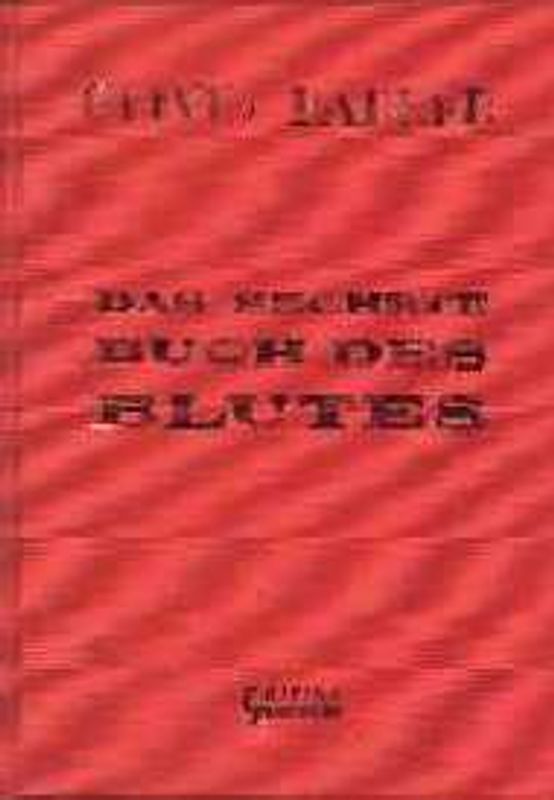 Das Buch des Blutes