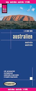 Reise Know-How Landkarte Australien (1:4.000.000)