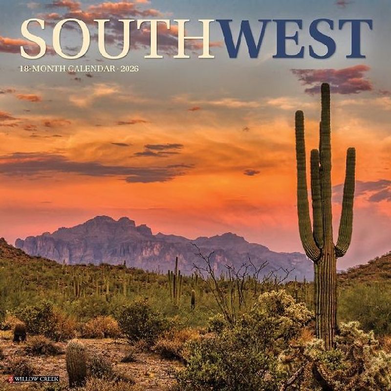 Southwest 12 X 12 Wall Calendar