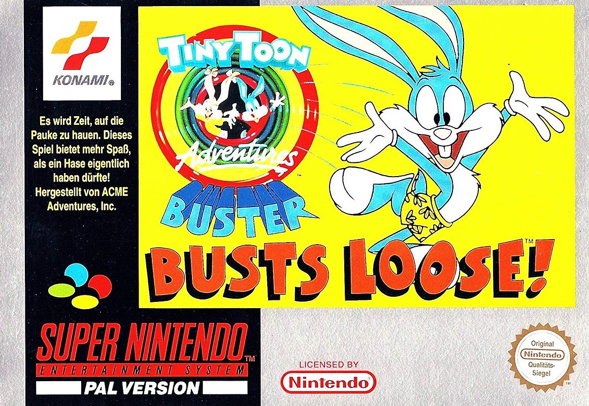 Tiny Toon Adventures: Buster Busts Loose! Super Nintendo