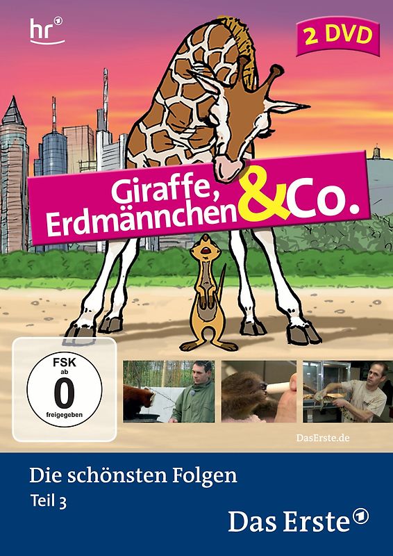 Giraffe, Erdmännchen & Co. - Die schönsten Folgen (Teil III) - 2 DVDs DVD