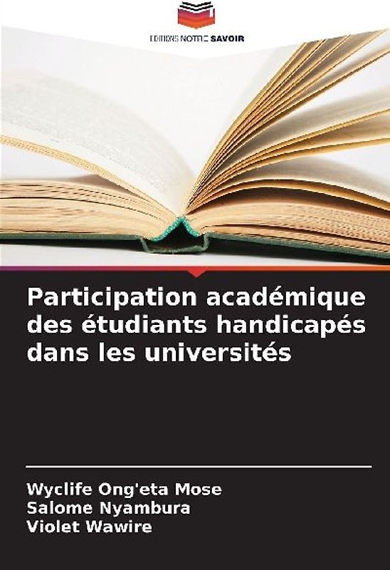 Participation académique des étudiants handicapés dans les universités
