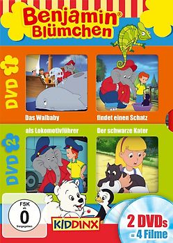 Benjamin Blümchen: Das Walbaby B.B. findet einen Schatz (2 DVD's) DVD