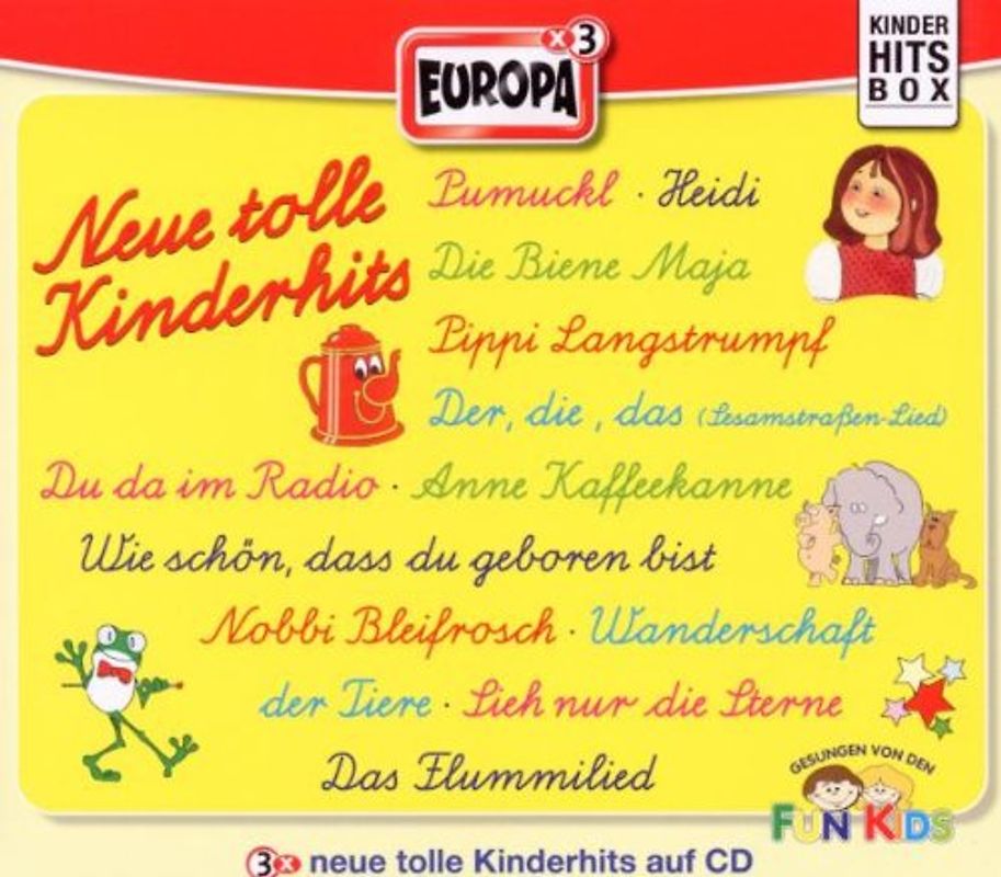 Fun Kids - Neue Tolle Kinderhits/3er CD-Box