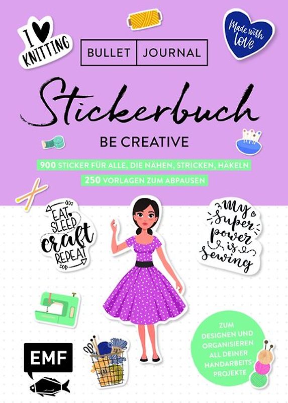 Bullet Journal – Stickerbuch – Be creative