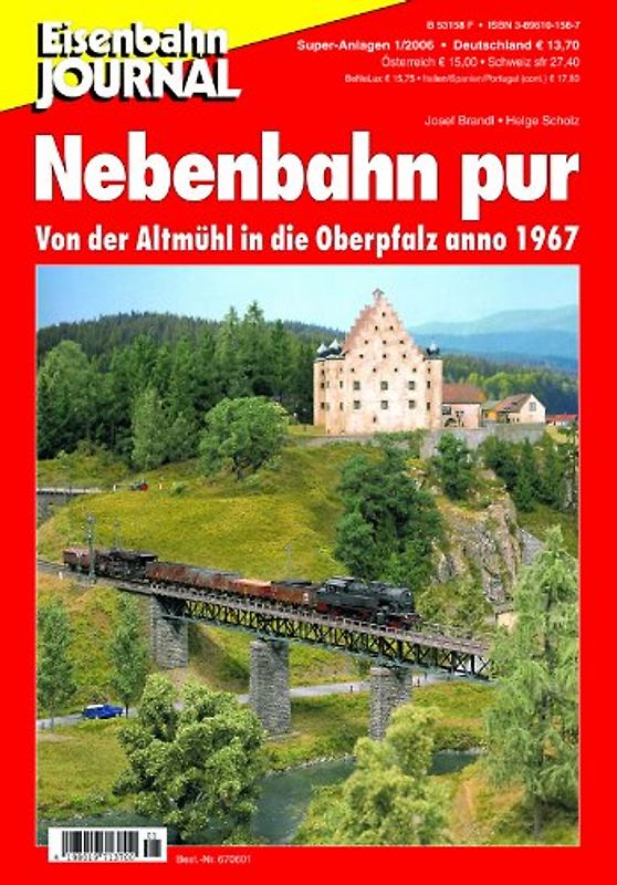 Nebenbahn pur. Von der Altmühl in die Oberpfalz anno 1967