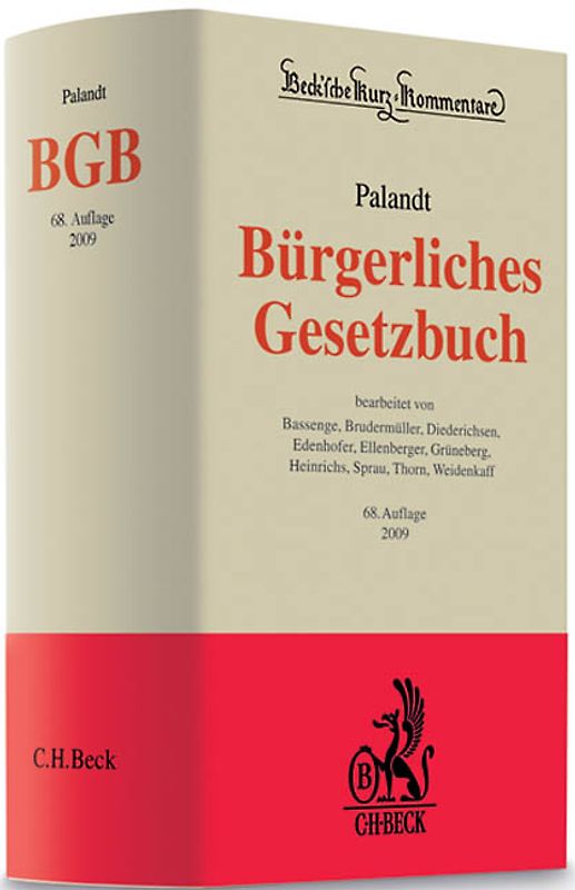 Bürgerliches Gesetzbuch