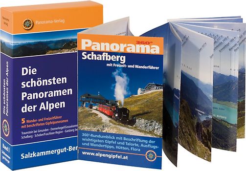 Die schönsten Panoramen der Alpen – Band I