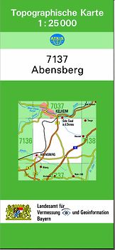 TK25 7137 Abensberg