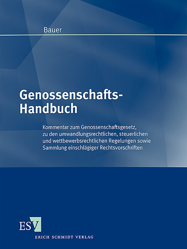 Genossenschafts-Handbuch - Einzelbezug
