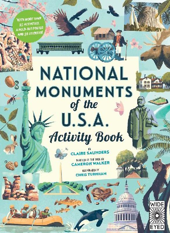 National Monuments of the USA Activity Book
