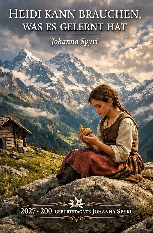 2027 - 200. Geburtstag von Johanna Spyri / Heidi kann brauchen, was es gelernt hat