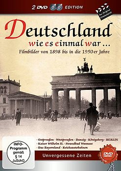 Deutschland wie es einmal war... Filmbilder von 1898 bis in die 1950er Jahre [2 DVDs] DVD