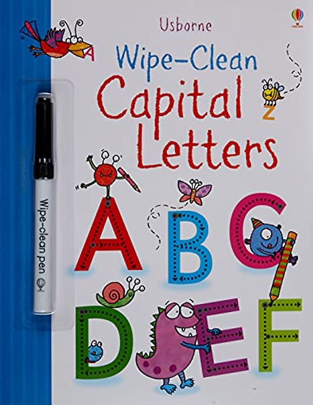 Wipe-Clean Capital Letters (Wipe Clean Books): 1