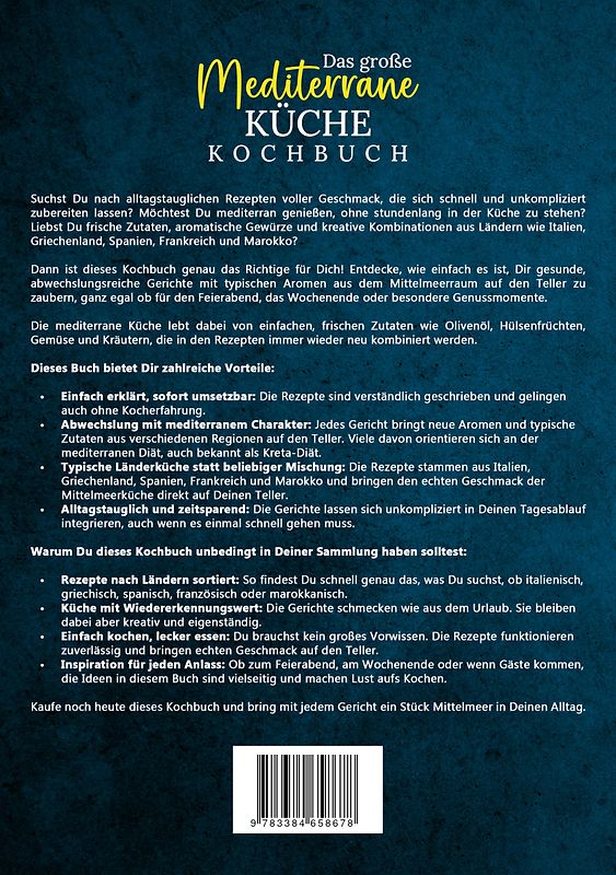 Das große Mediterrane Küche Kochbuch