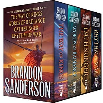 Stormlight Archive: The Way of Kings / Words of Radiance / Oathbringer / Rhythm of War (Stormlight Archive, 1-4)