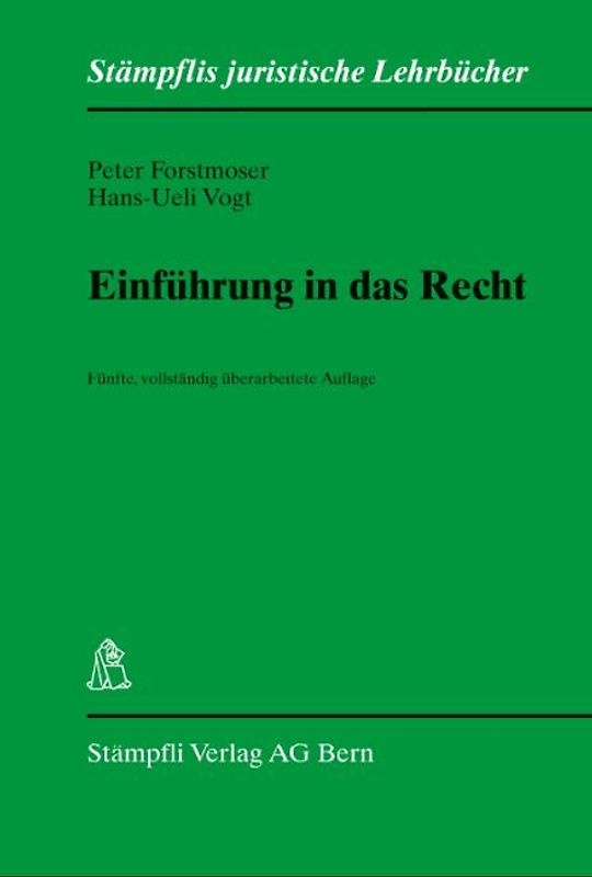 Einführung in das Recht