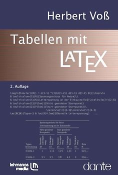 Tabellen mit LaTex