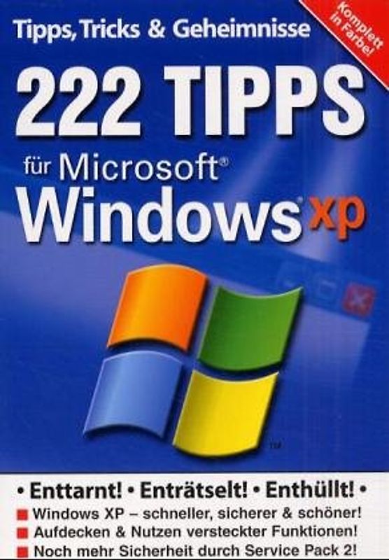 222 Tipps für Mikrosoft Windows xp