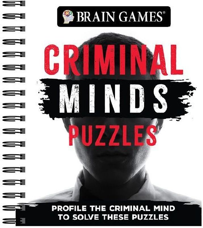 Brain Games - Criminal Minds Puzzles (384 Pages)