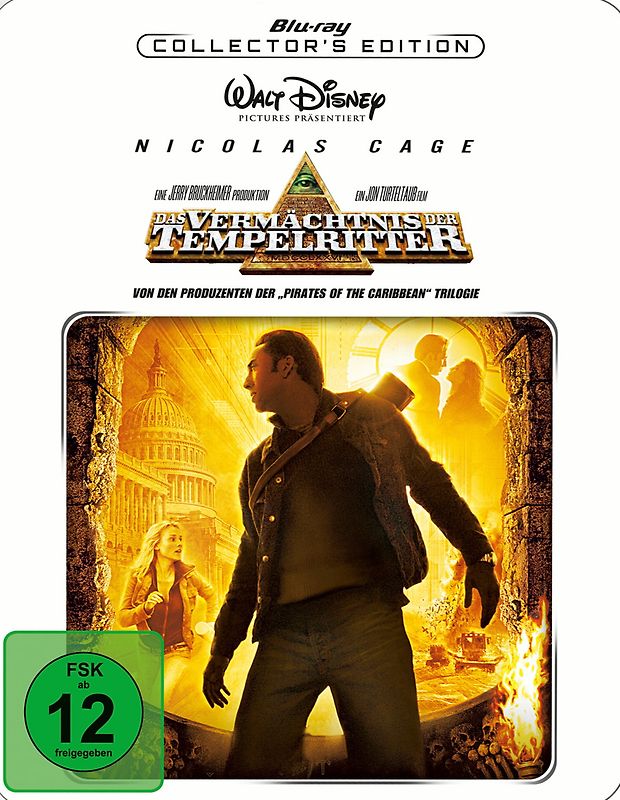 Das Vermächtnis der Tempelritter [Steelbook, Collector's Edition] Blu-ray Disc