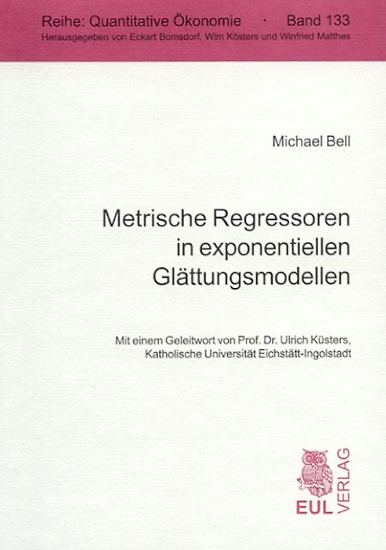 Metrische Regressoren in exponentiellen Glättungsmodellen