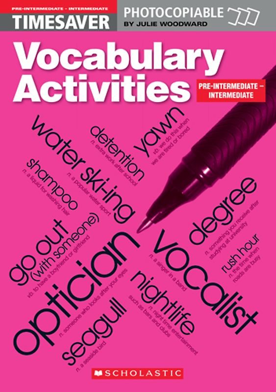 Timesaver 'Vocabulary Activities Pre-Intermediate/Intermediate'