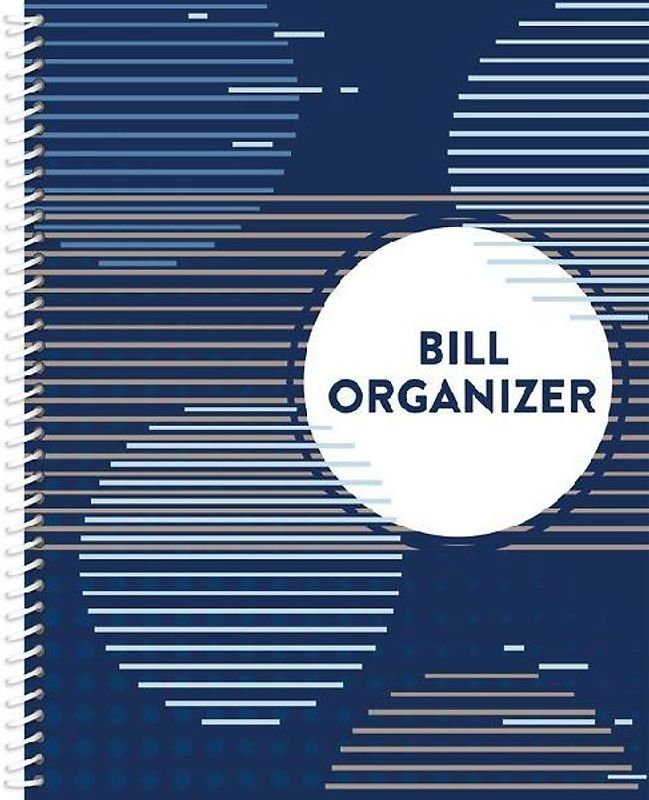 Bill Organizer - Includes 12 Pockets and Password Log