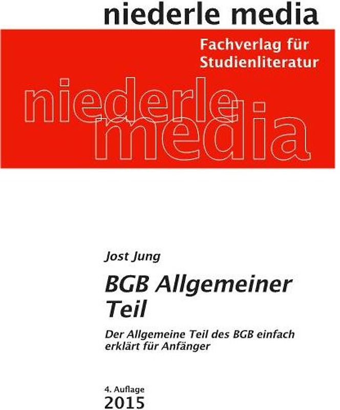 BGB Allgemeiner Teil - 2022
