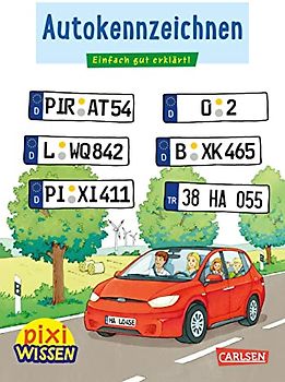 Pixi Wissen 102: VE5 Autokennzeichen: Einfach gut erklärt! | Allgemeinwissen für Grundschulkinder (102)