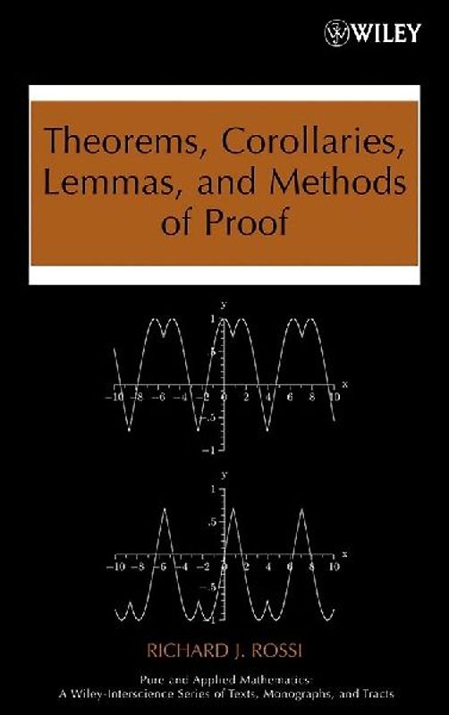 Theorems, Corollaries, Lemmas, and Methods of Proof