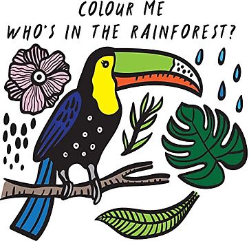 Colour Me: Who’s in the Rainforest?: Watch Me Change Colour In Water: 3 (Wee Gallery Bath Books)