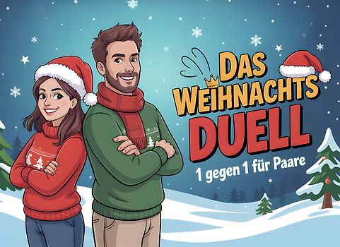 Das Weihnachtsduell - 1 gegen 1 für Paare