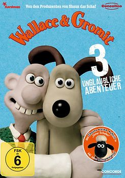 Wallace & Gromit: 3 unglaubliche Abenteuer DVD
