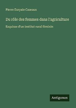 Du rôle des femmes dans l'agriculture