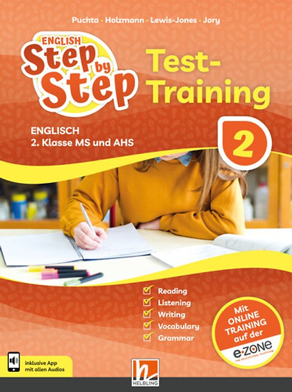 ENGLISH Step by Step 2 (Lehrplan 2023) | Test-Training