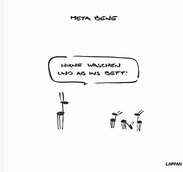 meta bene – Hirne waschen und ab ins Bett